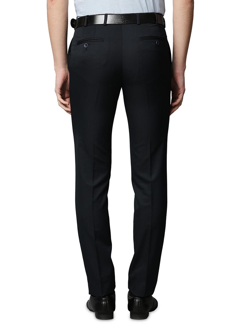 dark-blue solid formal trouser - 18286595 - Standard Image - 2