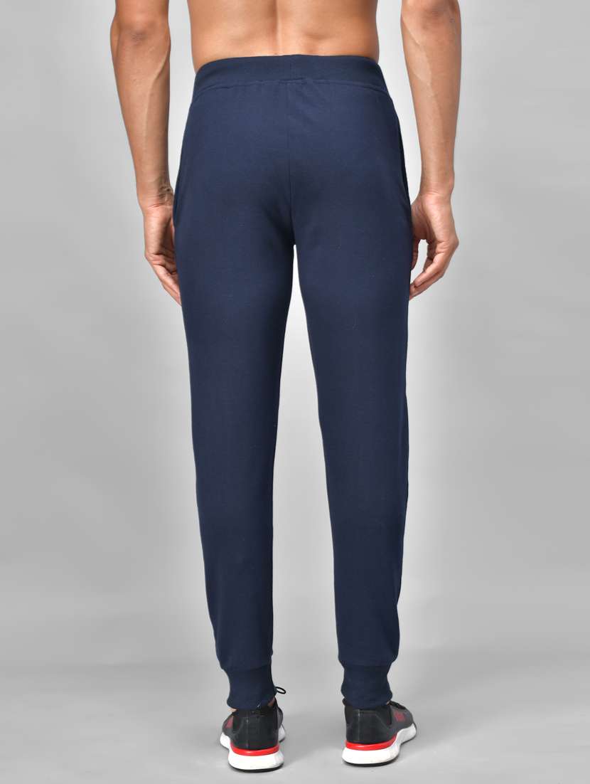 navy blue solid jogger - 18286778 -  Standard Image - 2