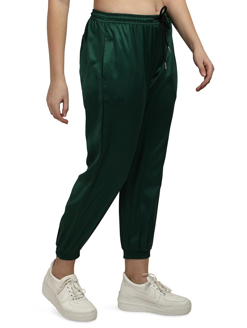 drawstring waist solid jogger - 18288642 - Standard Image - 2