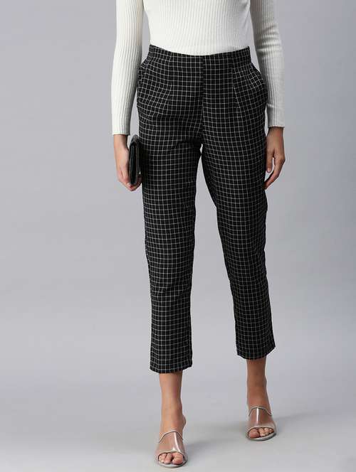 mid rise pleated trouser - 18289797 - Standard Image - 0