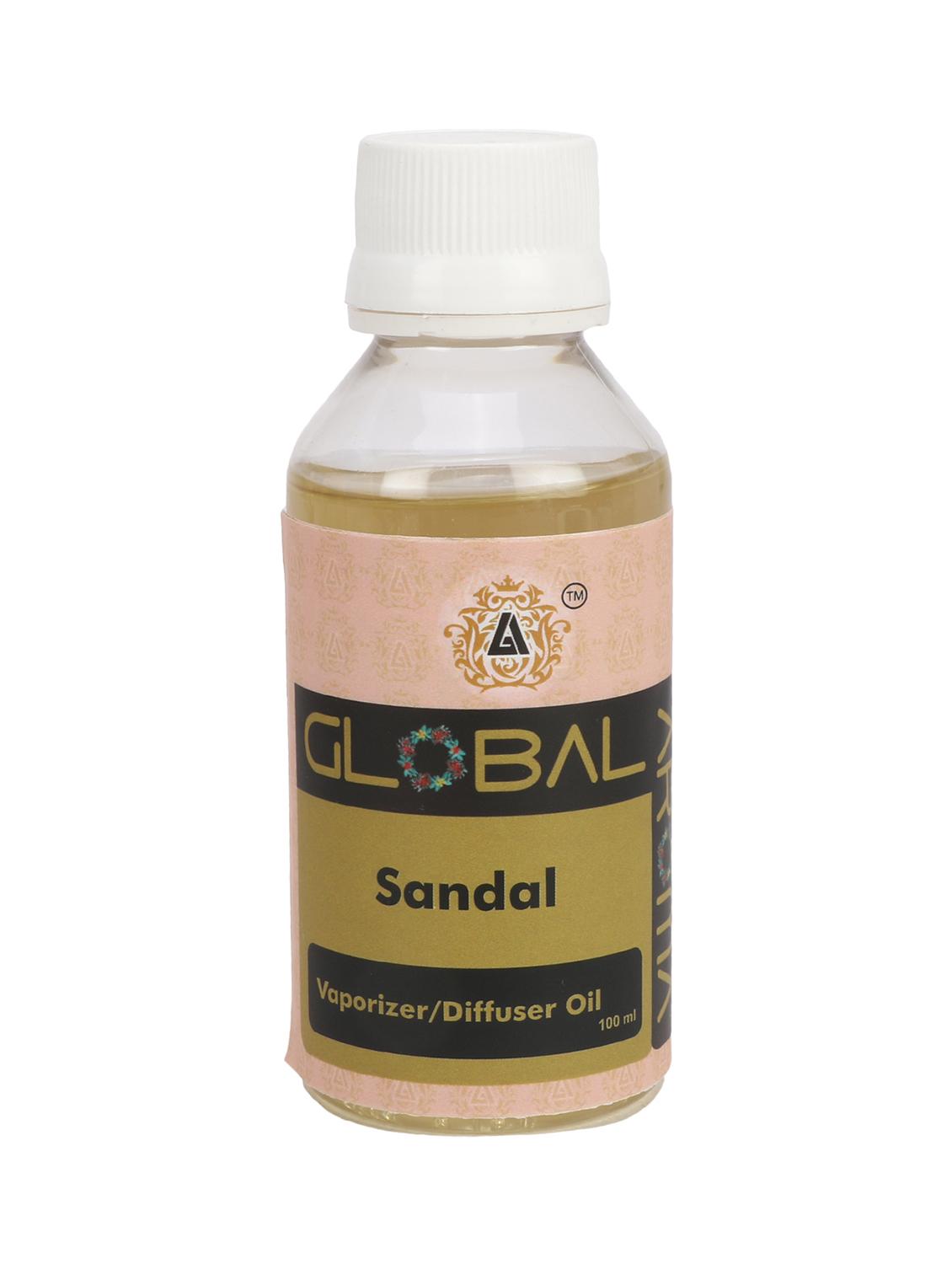 global aroma sandal aroma oil - 15ml diffuser oil, candle burner & electric diffuser for home fragrance - 18290005 - Standard Image - 2