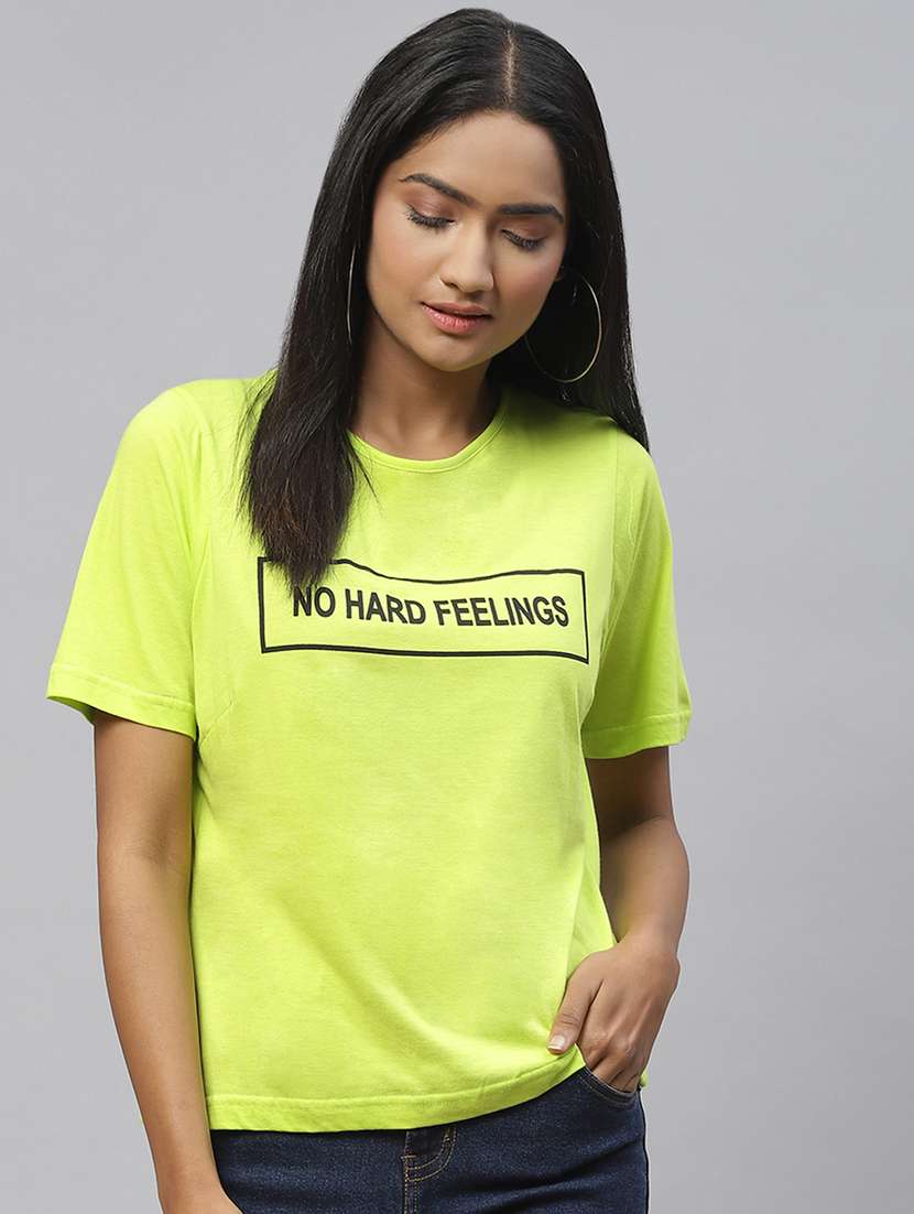 round neck graphic tee