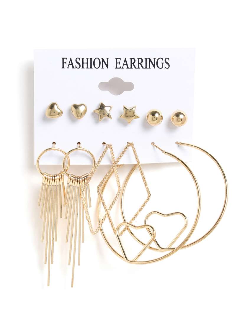 gold metal  earring