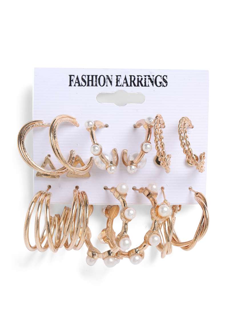 gold metal  earring