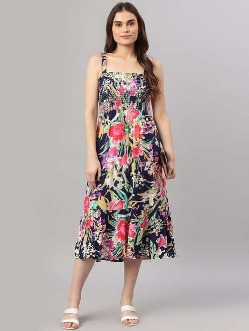 women's  tropical dress - 18292600 -  Standard Image - 0