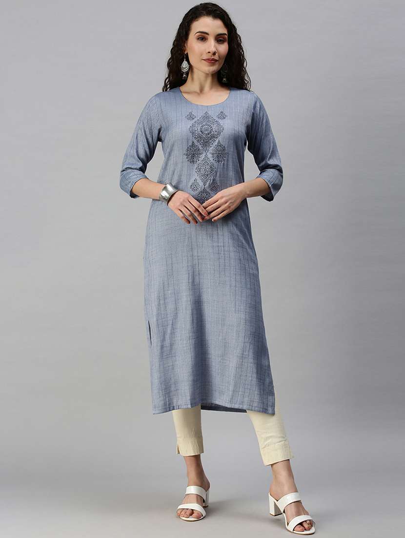women's straight kurta