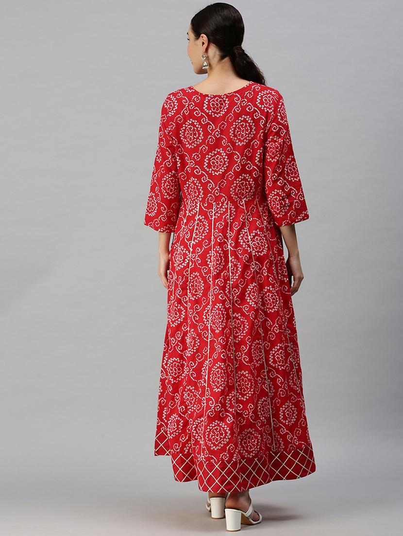 women's anarkali kurta - 18292909 - Standard Image - 2