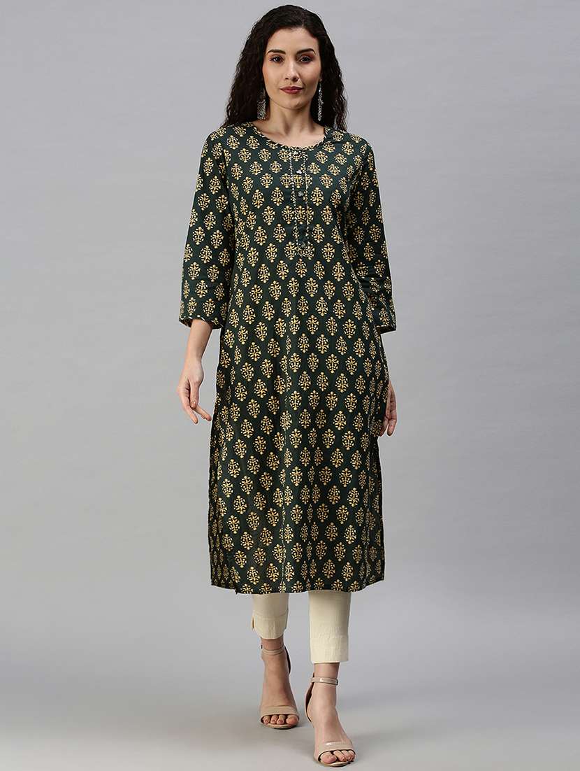 women's straight kurta