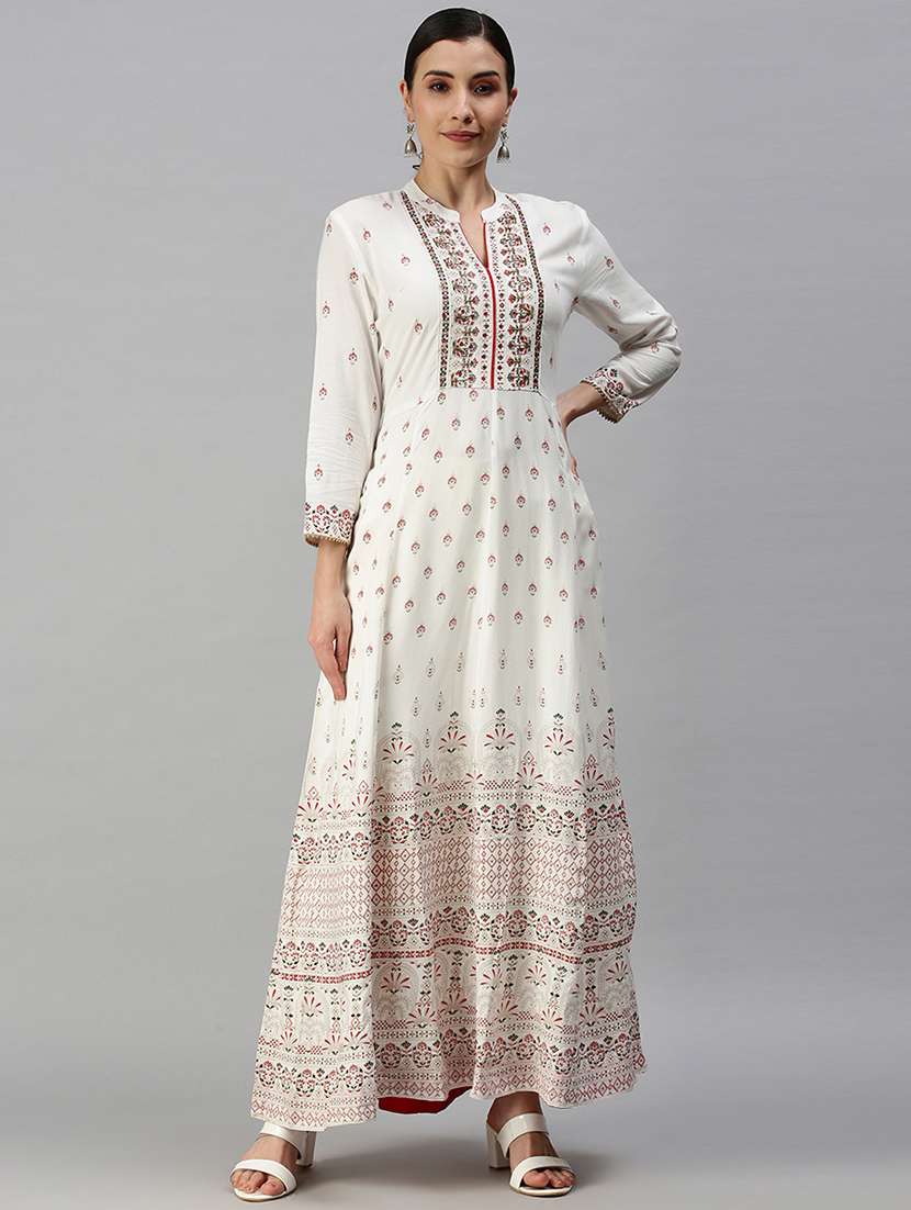women's flared kurta