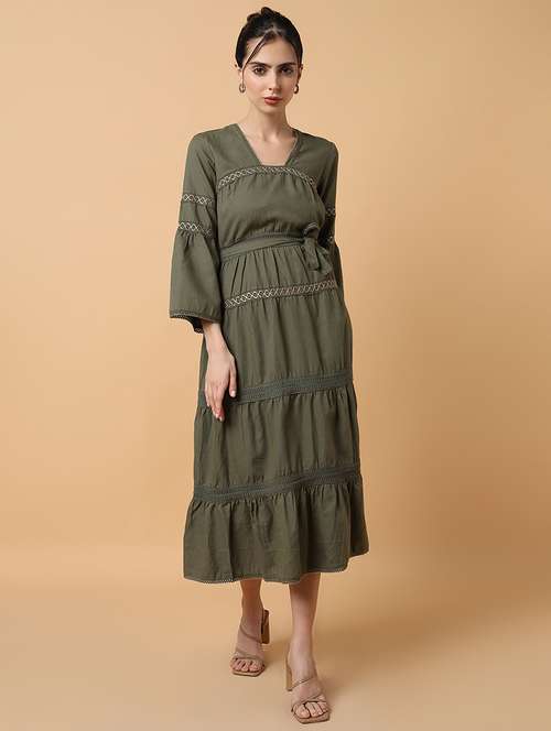 women's tiered kurta