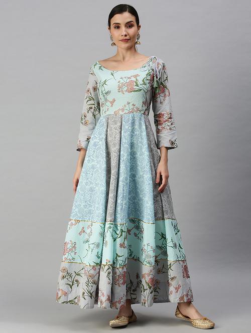 women's flared kurta - 18292955 -  Standard Image - 0