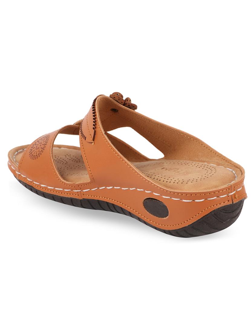 tan synthetic sandals - 18293873 - Standard Image - 2