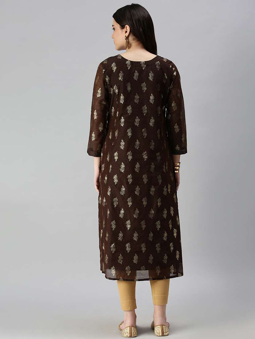 women's a-line kurta - 18294526 - Standard Image - 2