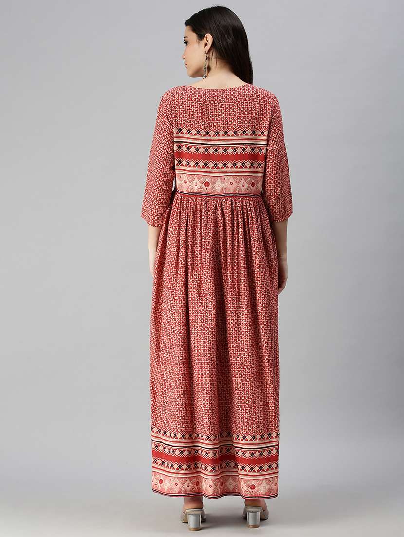 women's flared kurta - 18294534 -  Standard Image - 2