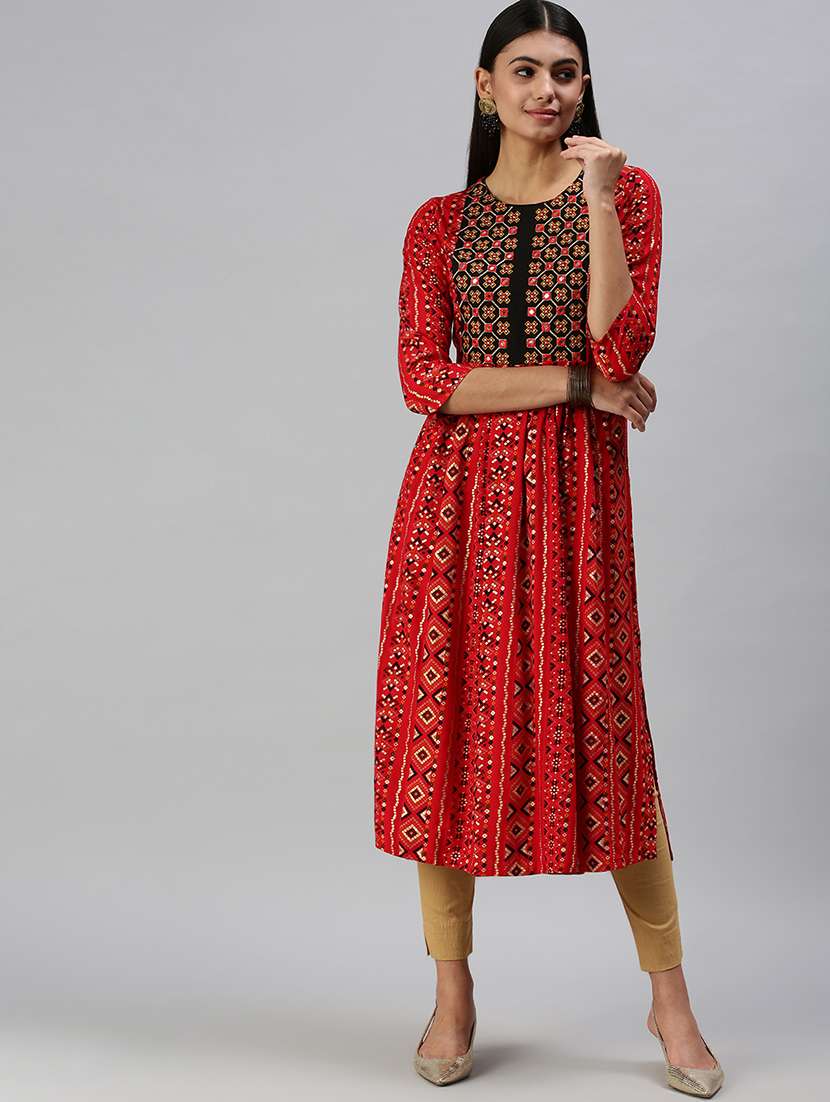 women's straight kurta