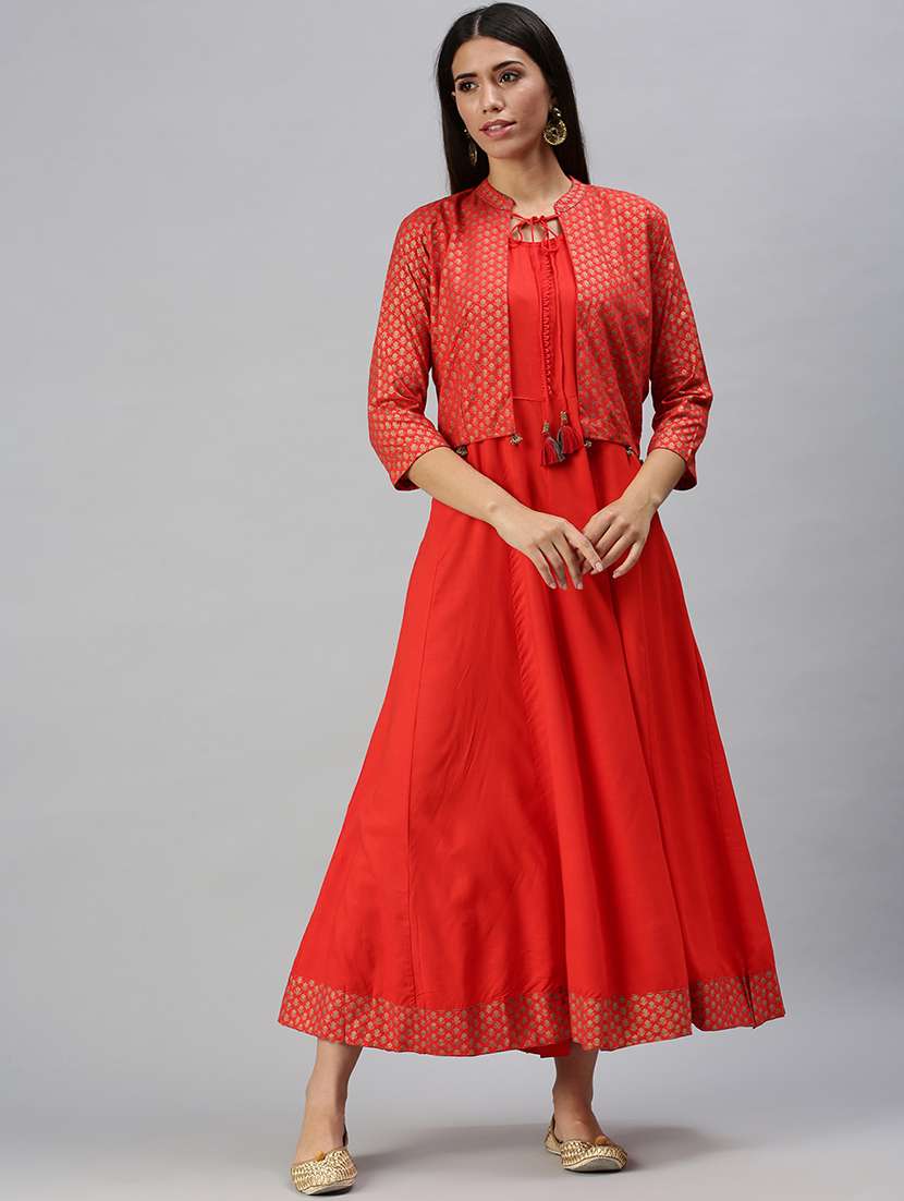 women's kurta with jacket kurta