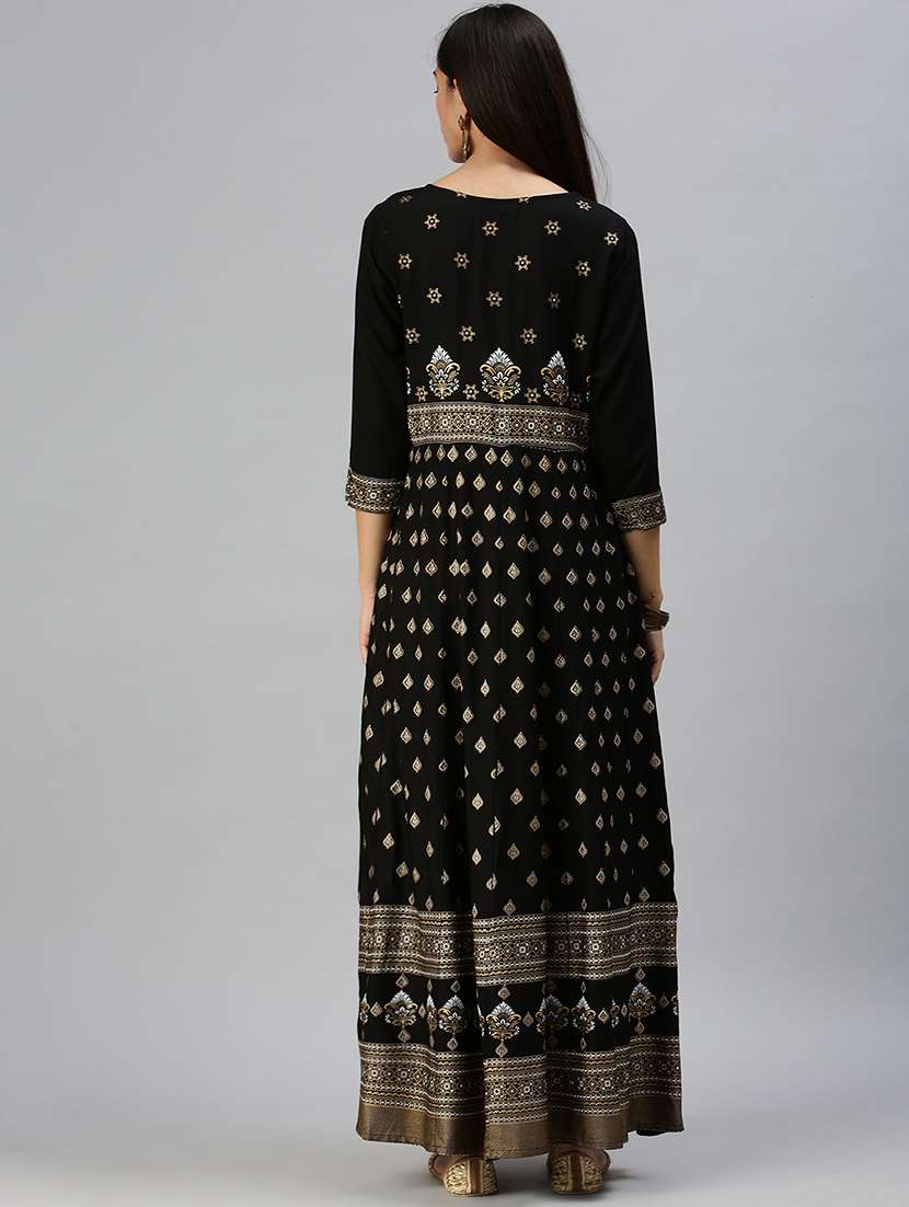 women's flared kurta - 18294542 -  Standard Image - 2