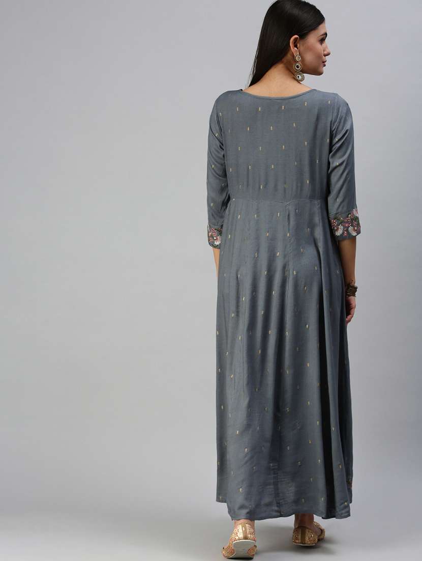 women's flared kurta - 18294550 -  Standard Image - 2