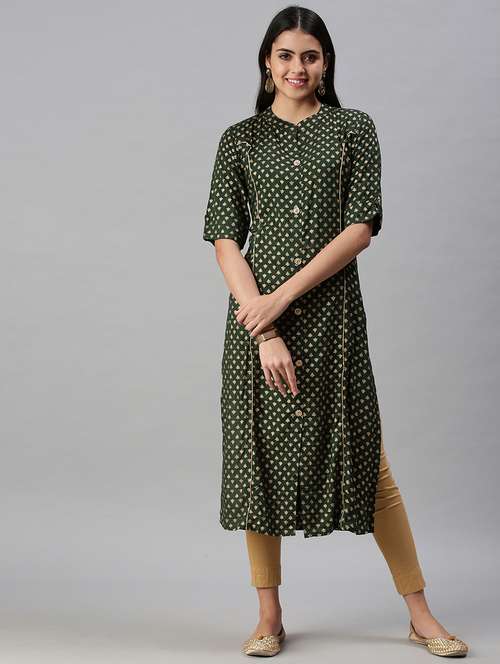 women's straight kurta - 18294577 -  Standard Image - 0