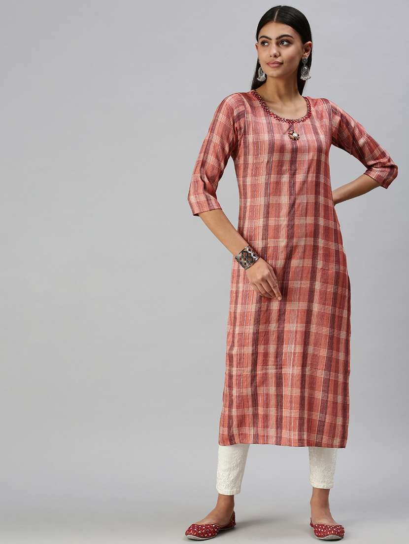 women's straight kurta