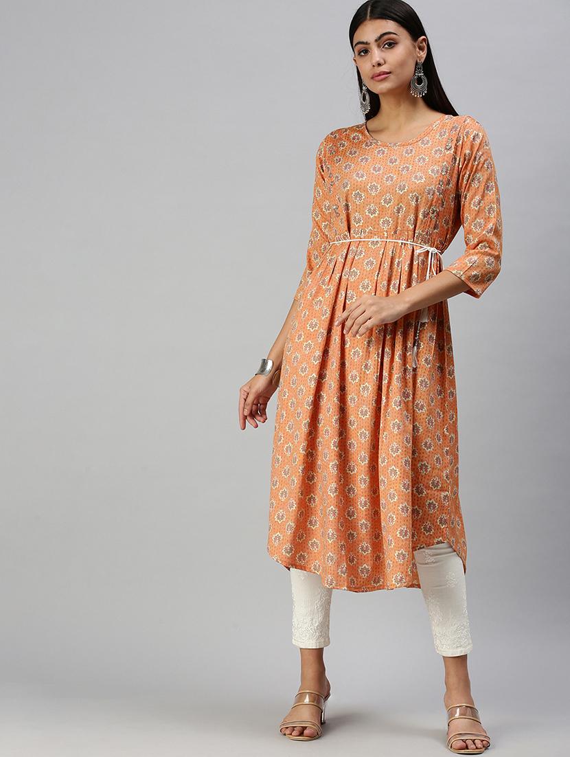 women's flared kurta - 18294601 - Zoom Image - 0