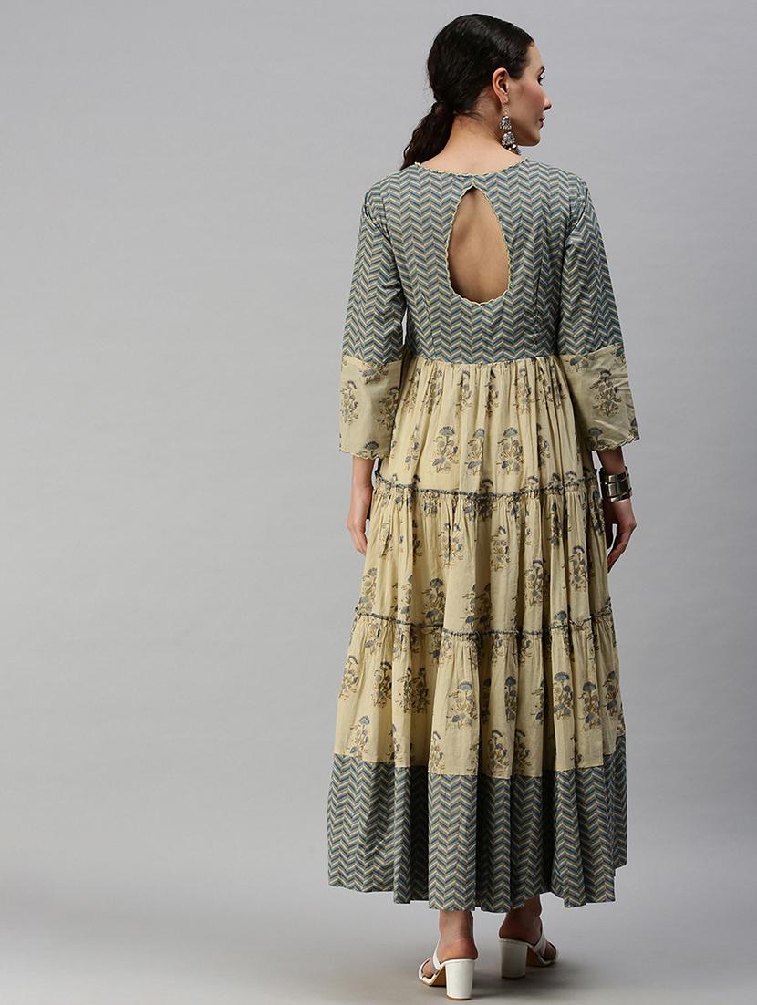women's tiered kurta - 18294606 - Standard Image - 2
