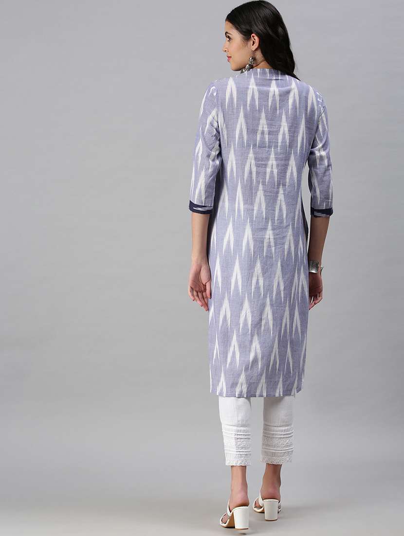 women's straight kurta - 18294609 -  Standard Image - 2