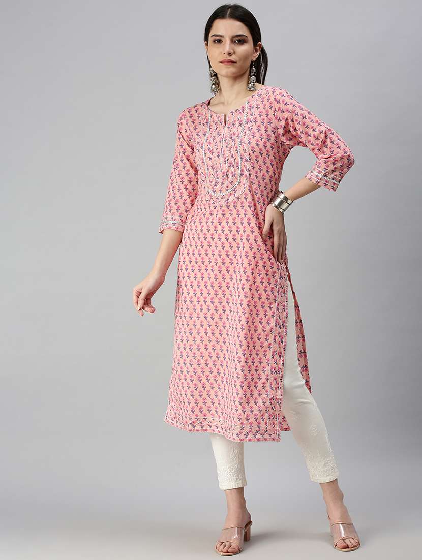 women's straight kurta