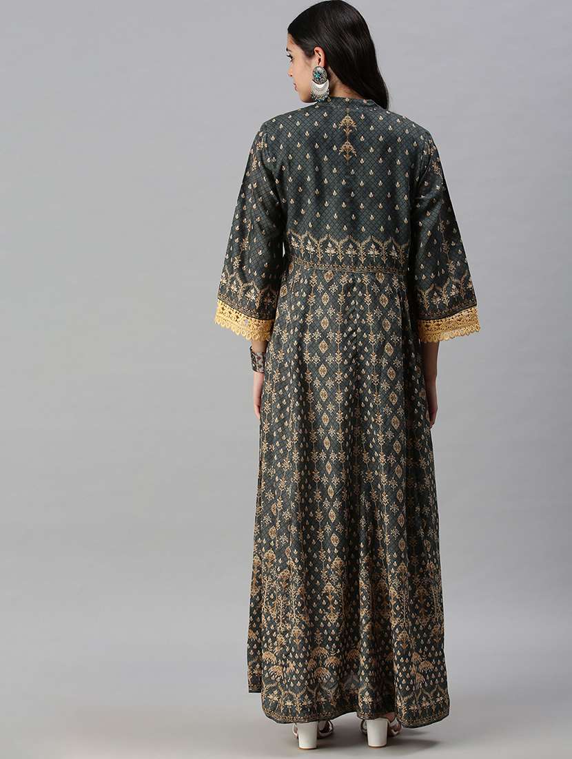 women's flared kurta - 18294661 - Standard Image - 2
