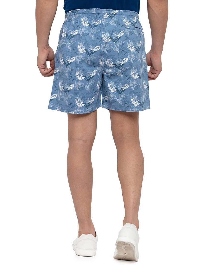 blue printed short - 18294776 -  Standard Image - 2