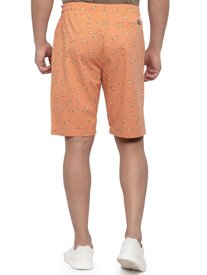 peach printed short - 18294780 -  Standard Image - 2