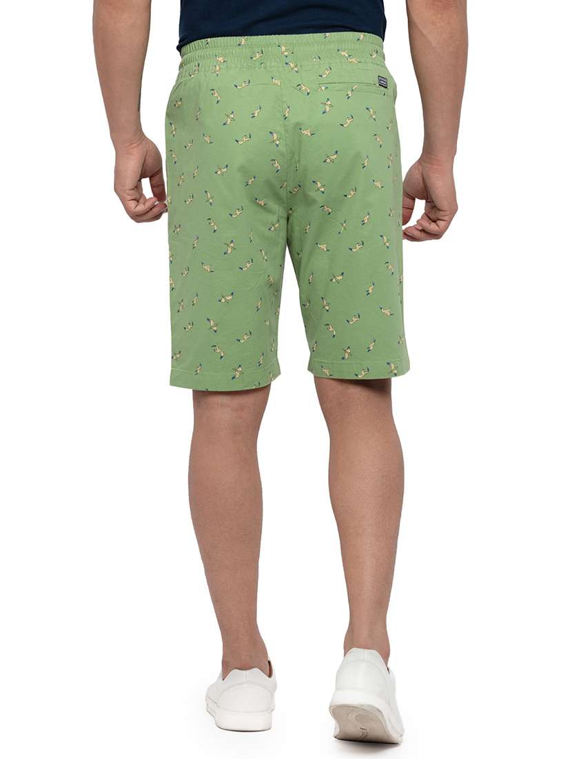 green printed short - 18294781 -  Standard Image - 2