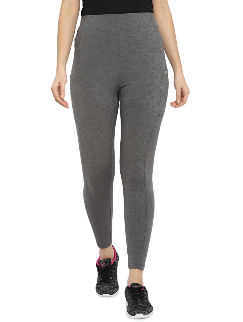 high rise solid legging
