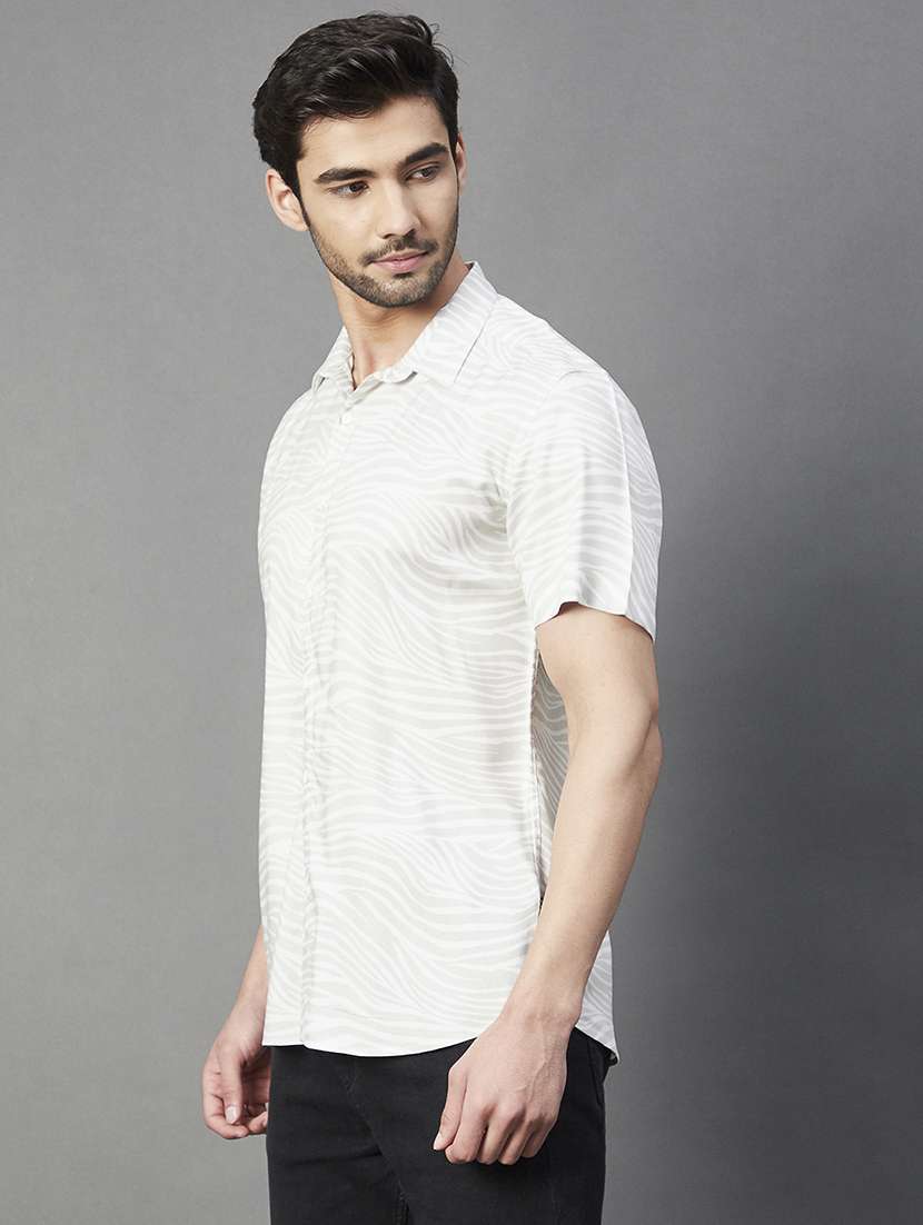 mens animal print casual shirt - 18297480 - Standard Image - 2