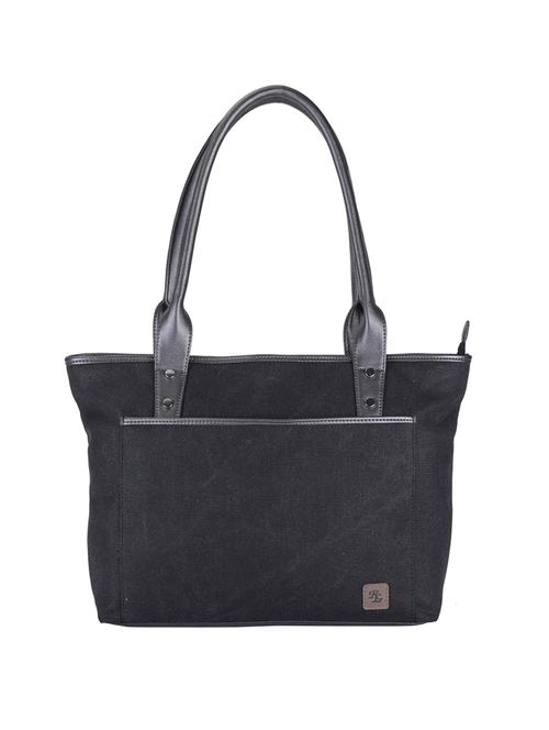 black solid regular handbag - 18297691 -  Standard Image - 0