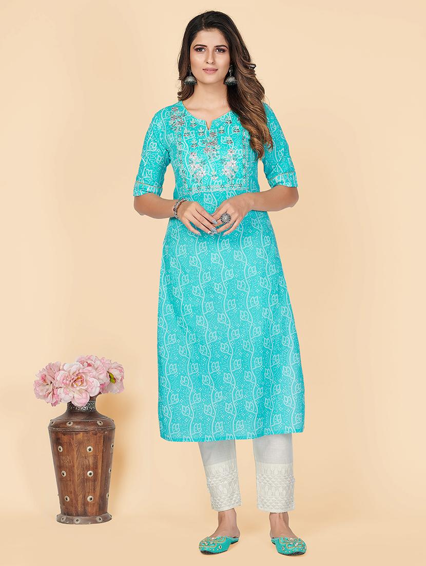 women's straight kurta - 18298154 -  Zoom Image - 0