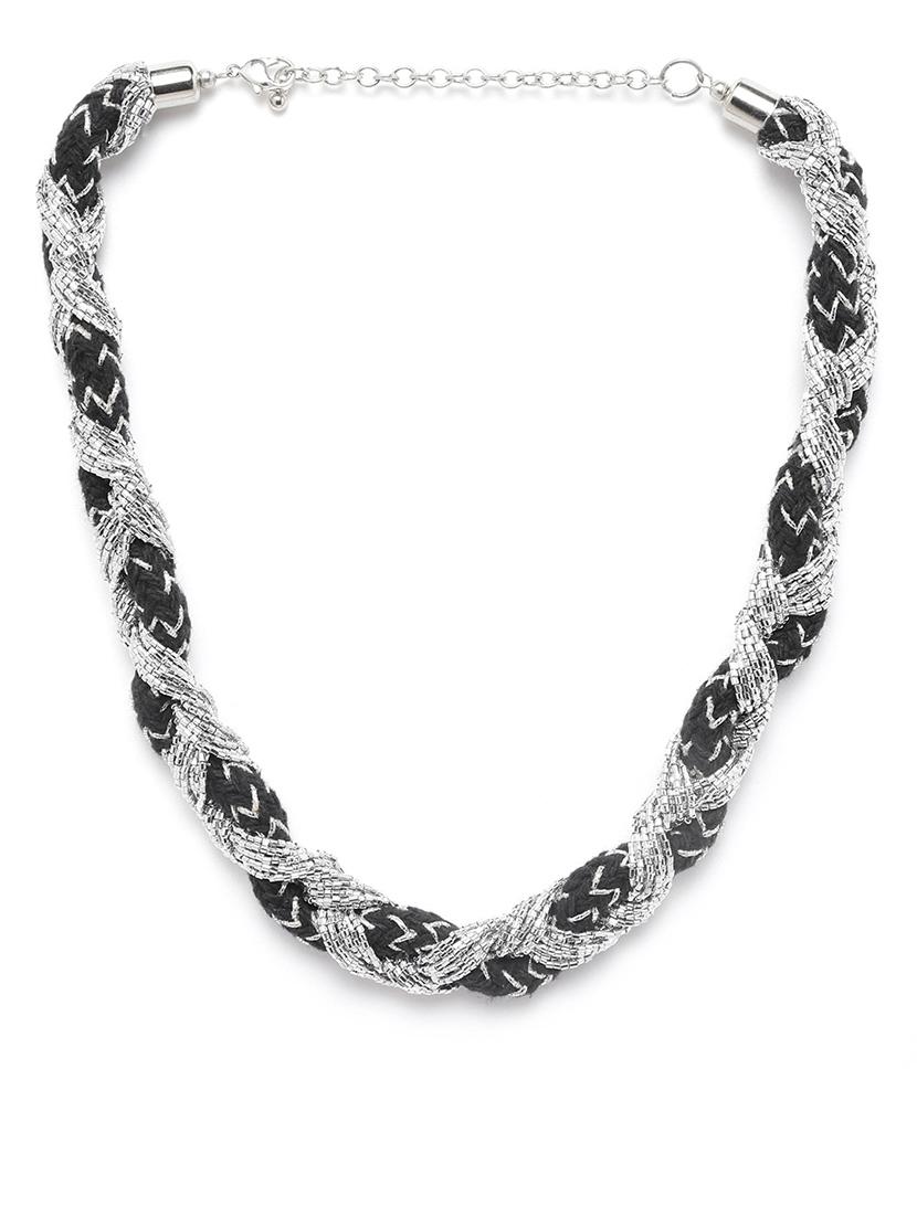 black metal necklace - 18300597 - Zoom Image - 0
