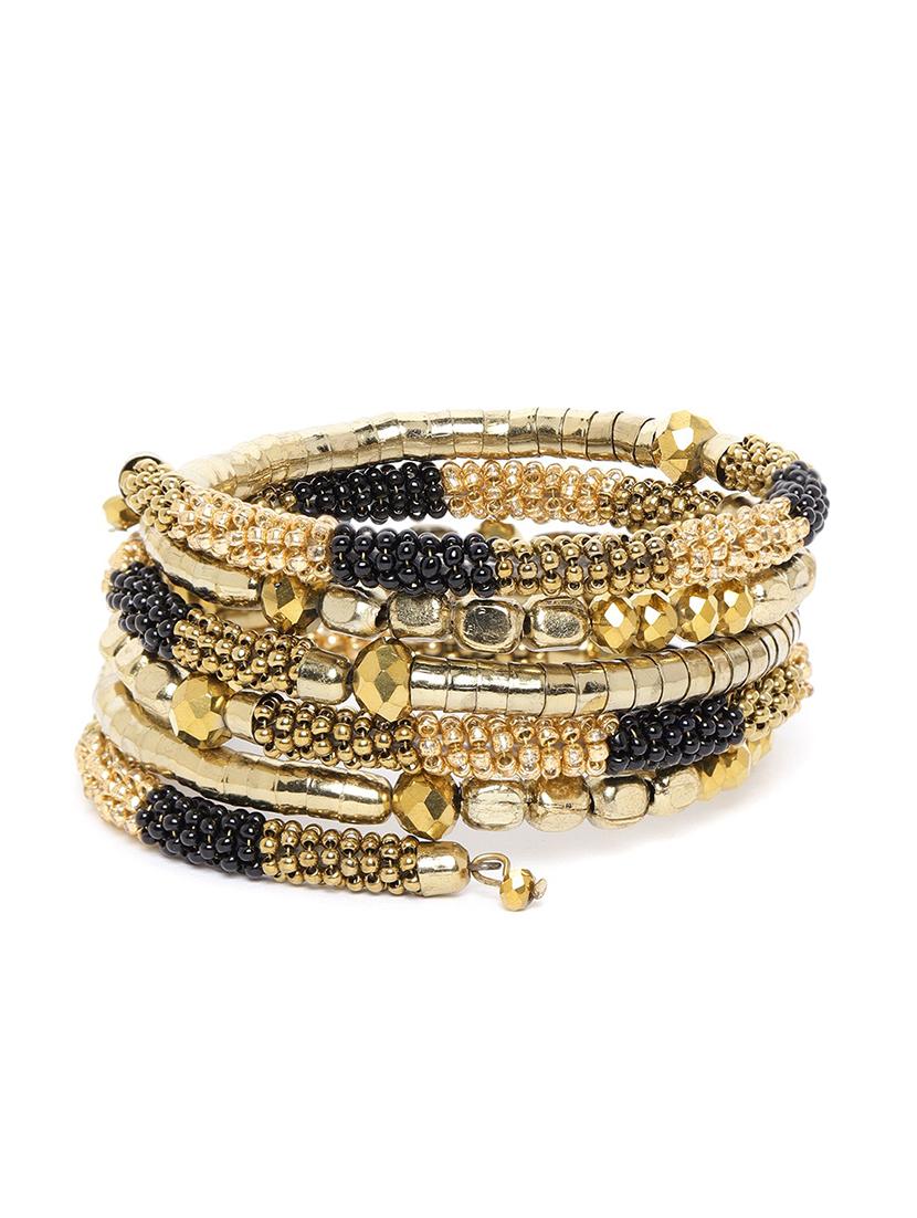 black metal bangle bracelet - 18300616 - Zoom Image - 0
