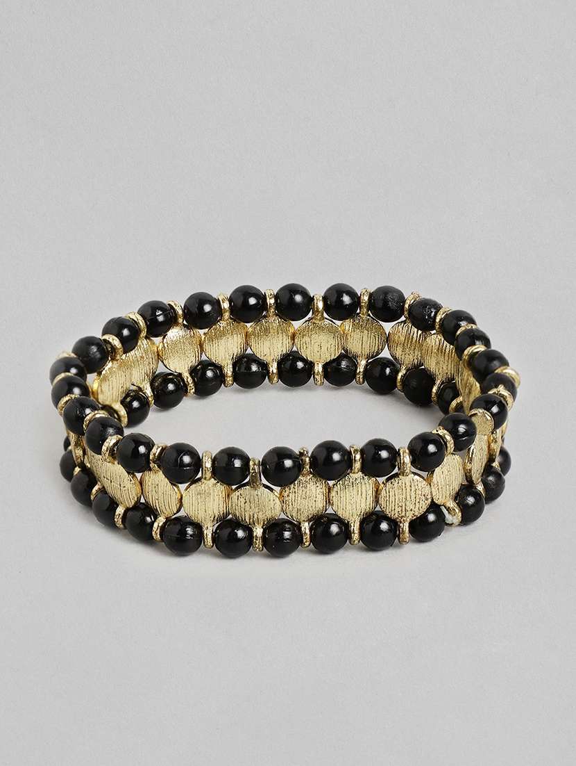 black metal bangle bracelet - 18300684 - Zoom Image - 0