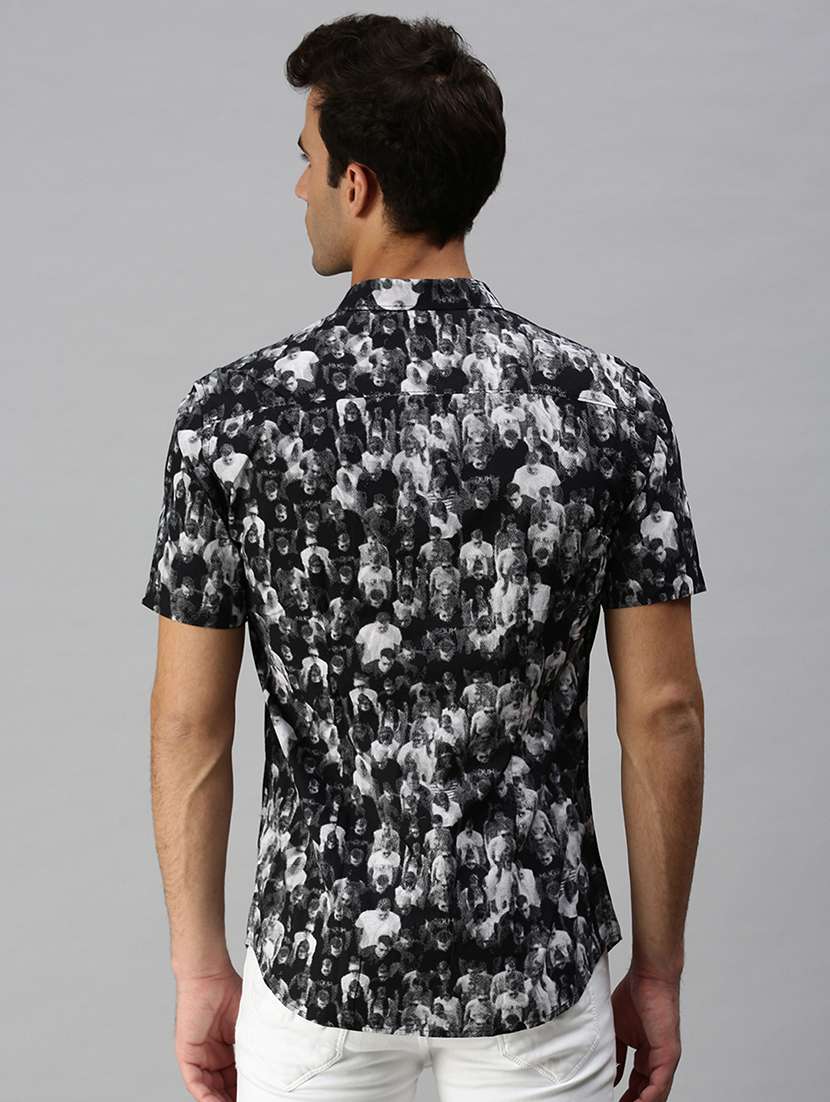 mens graphic casual shirt - 18301718 -  Standard Image - 2