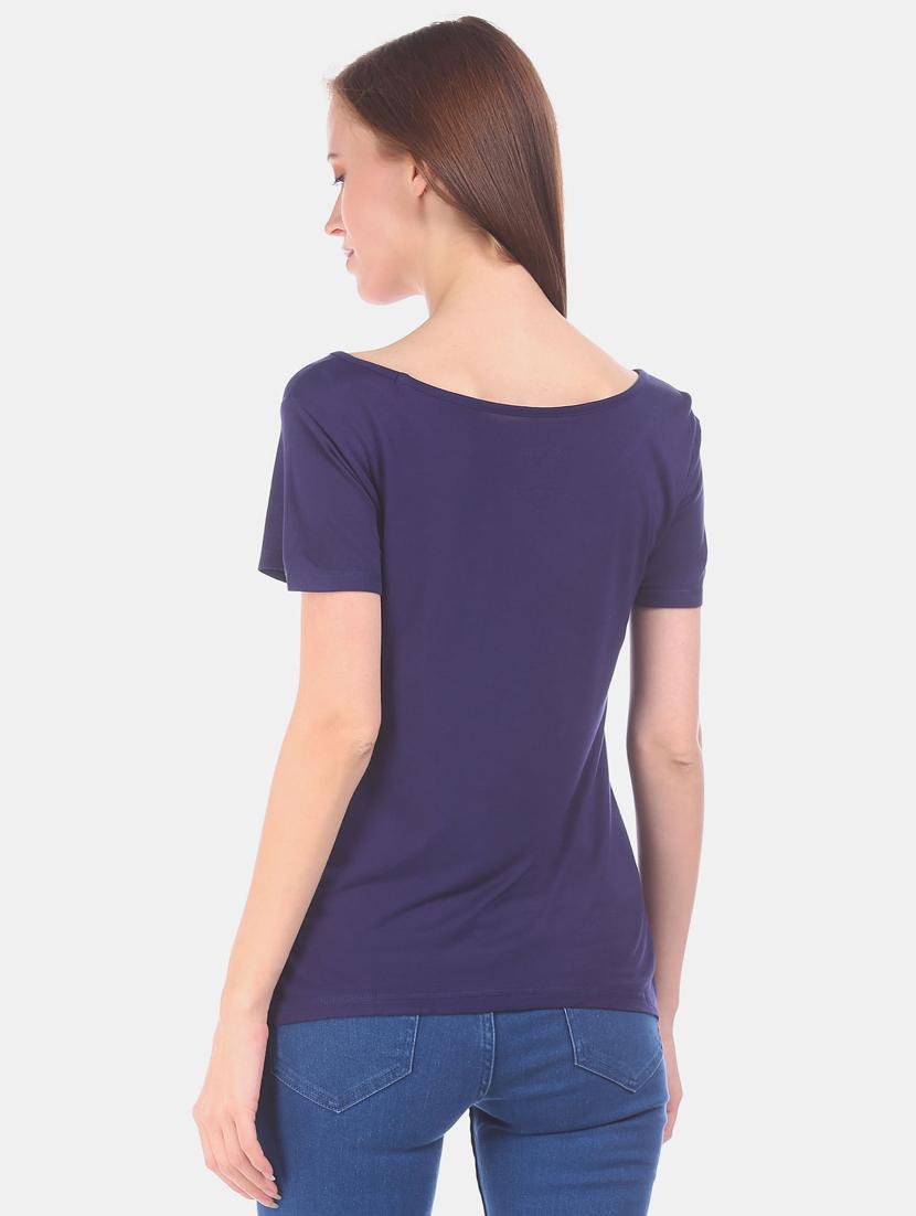 round neck short sleeve t-shirt - 18301835 - Standard Image - 2