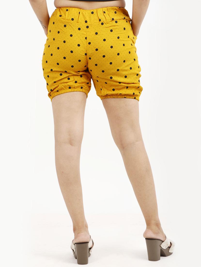 drawstring waist printed short - 18302424 - Standard Image - 2