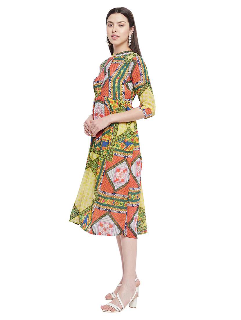 women's  madhubani dress - 18302438 -  Standard Image - 2