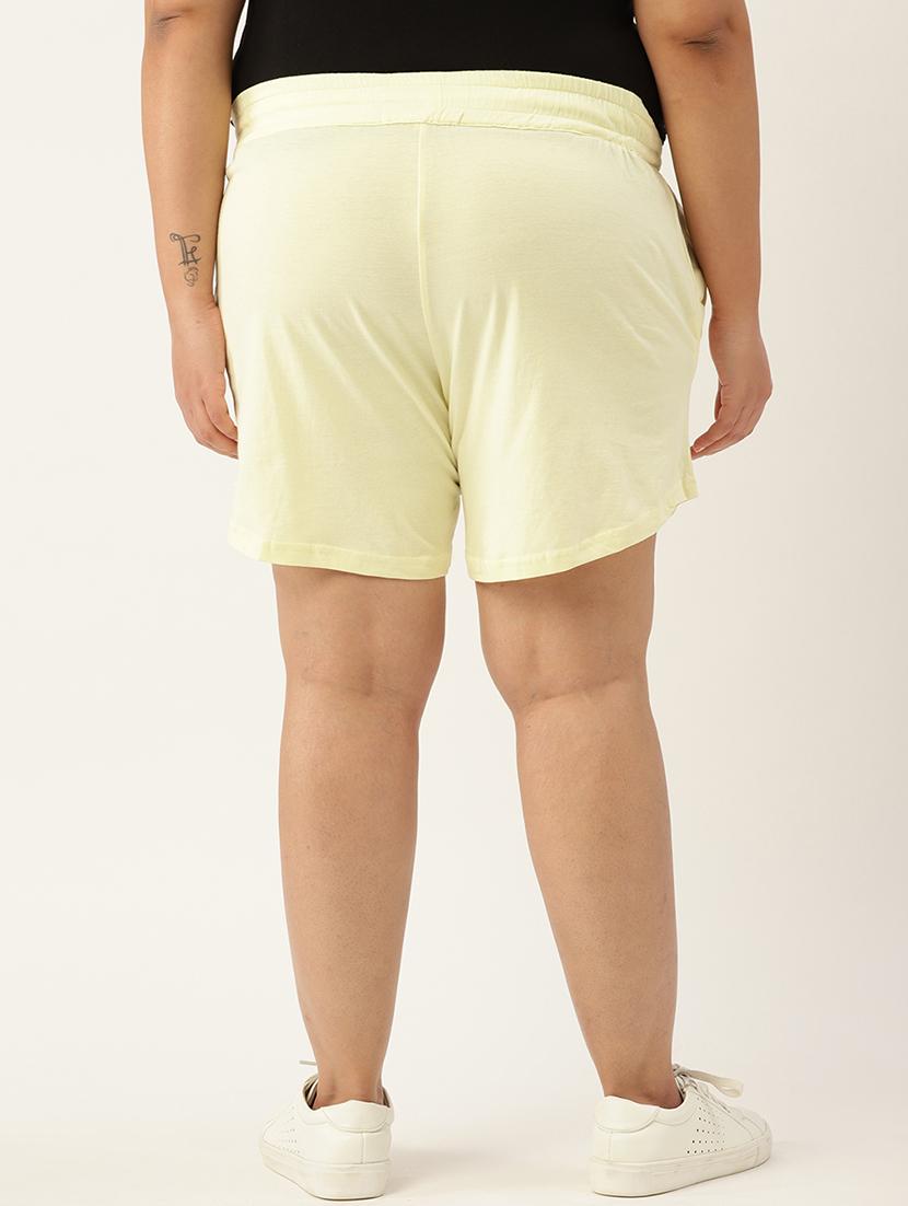 drawstring waist plus short - 18302500 - Standard Image - 2