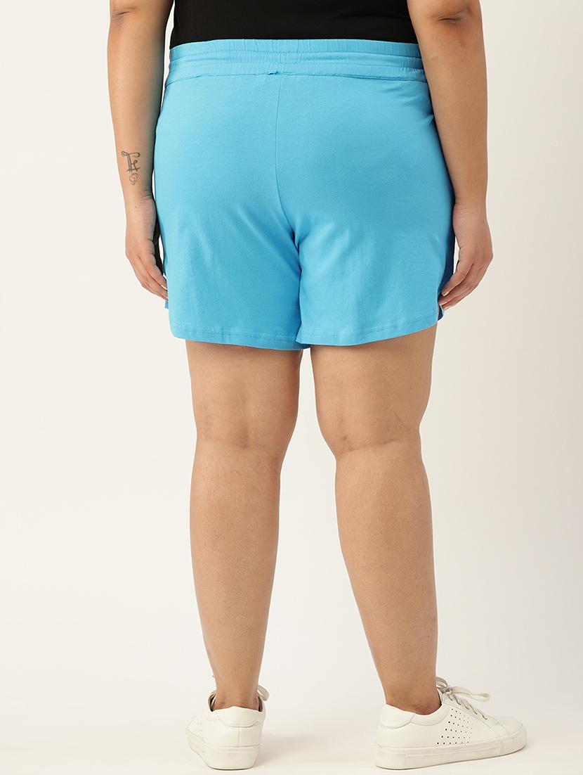 drawstring waist plus short - 18302501 - Standard Image - 2