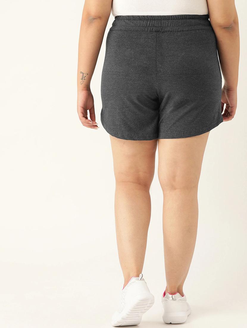 drawstring waist plus short - 18302504 - Standard Image - 2