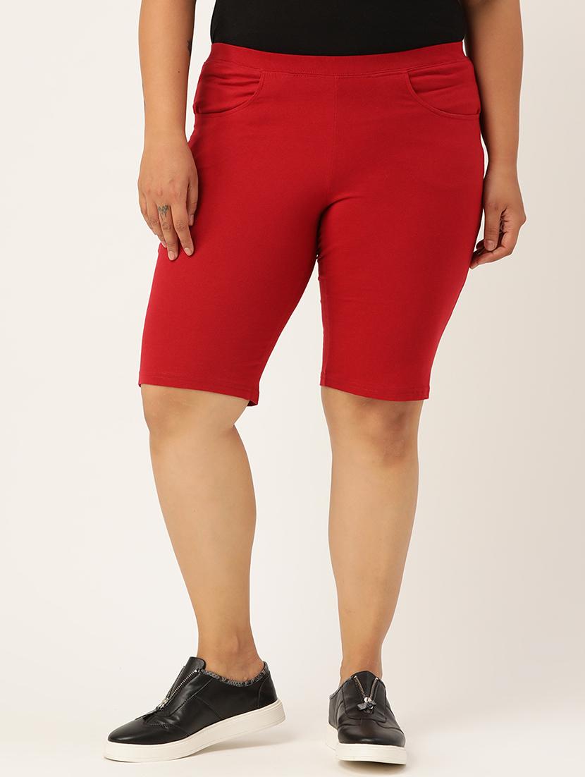 drawstring waist plus short - 18302707 -  Zoom Image - 0