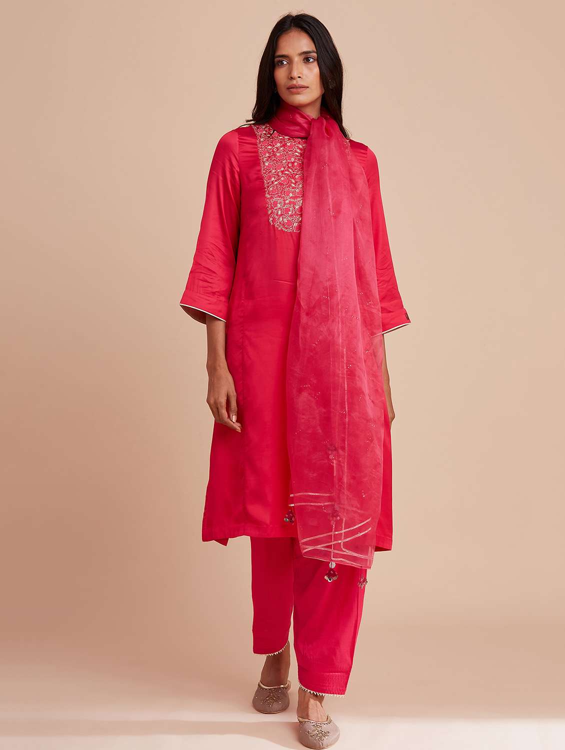 women's straight kurta