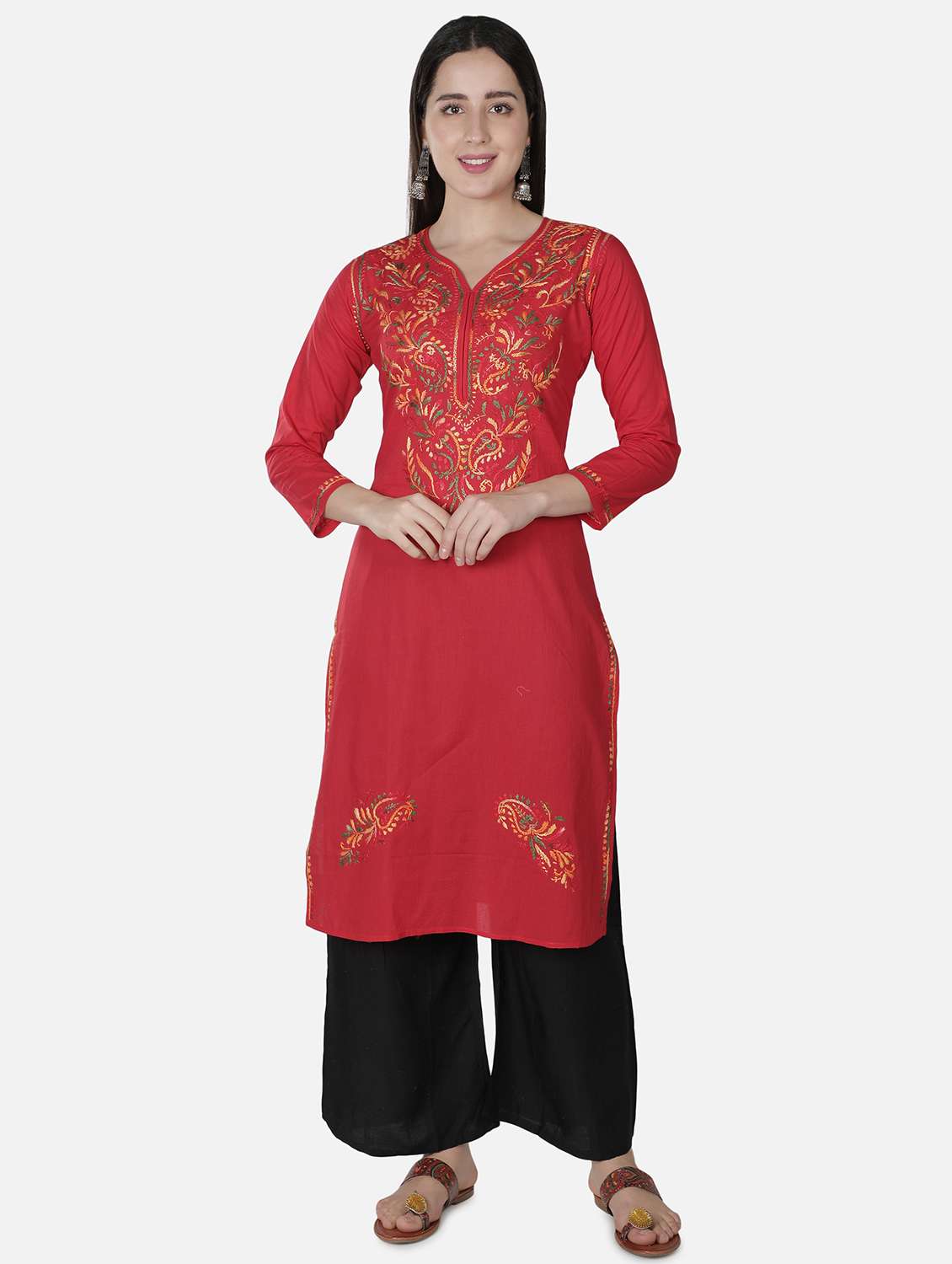 women's straight kurta