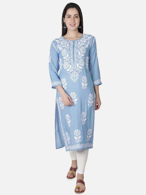 women's straight kurta - 18304825 -  Standard Image - 0